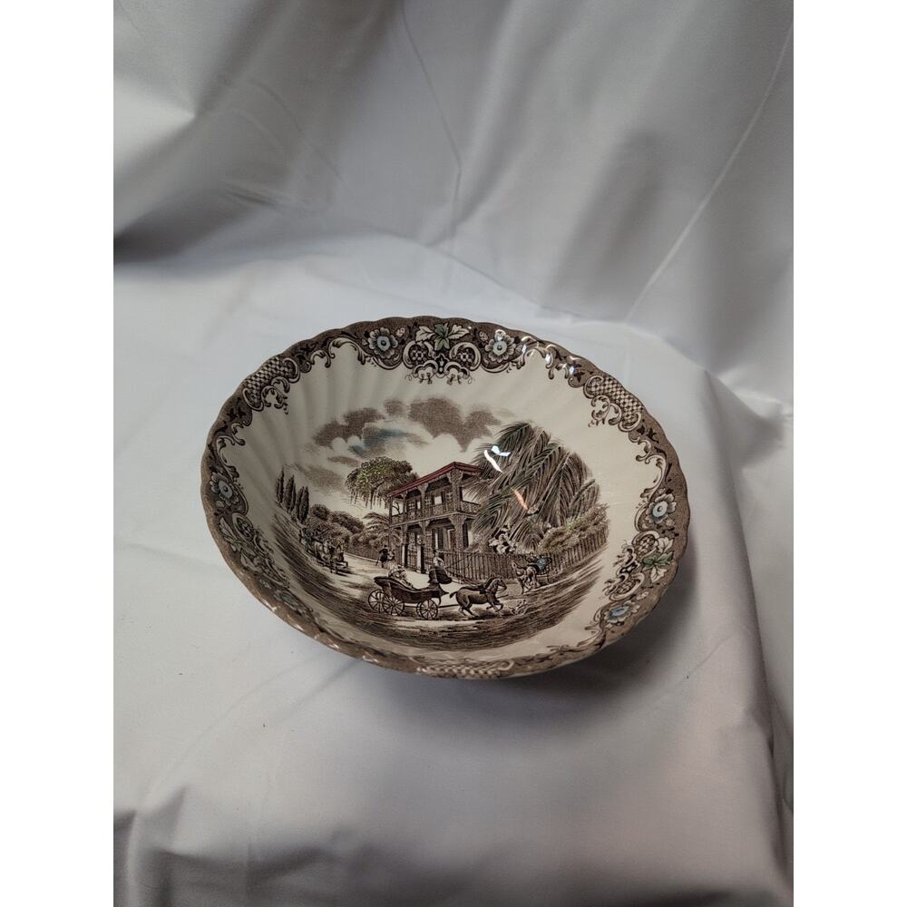 Johnson Brothers Heritage Hall Vegetable Bowl Ironstone Staffordshire England
